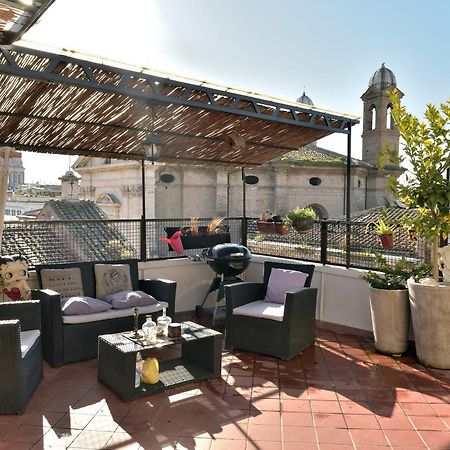 Irex Via Del Corso Private Attico With Jacuzzi Apartment Roma Ngoại thất bức ảnh